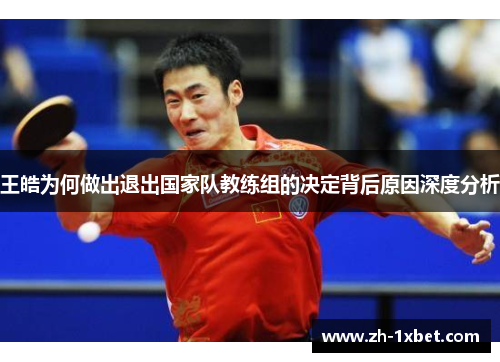 王皓为何做出退出国家队教练组的决定背后原因深度分析